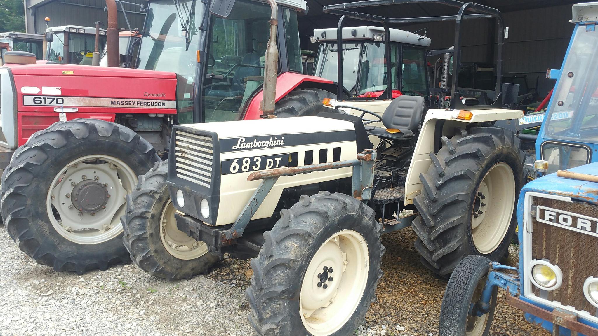 Tracteur agricole 683 DT d'occasion en vente sur Marsaleix