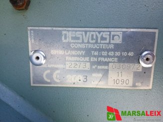 Broyeur à axe horizontal Desvoys 2.80 m ATTELAGE FIXE - 7