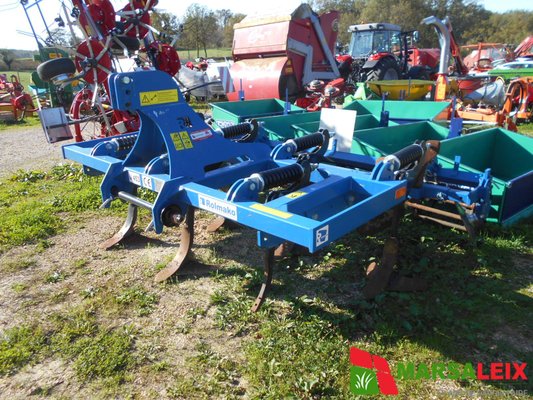 Déchaumeur Rolmako 7 DENTS + DISQUES+ROULEAU CAGE - 1
