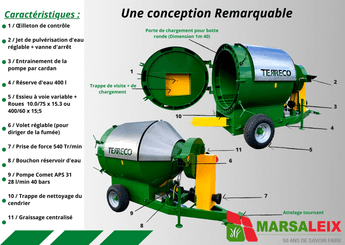 Arboriculture - autre Terreco ARBOGEL : matériel de lutte contre le gel par la fumée - 5