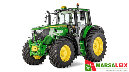 Tracteur agricole John Deere 6145 R  - 1