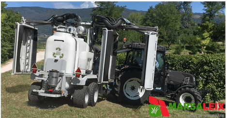 Pulvérisateur vigne Terreco PULVERISATEUR AVEC PANNEAUX RECUPERATEURS - 4