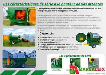 Arboriculture - autre Terreco ARBOGEL : matériel de lutte contre le gel par la fumée - 6