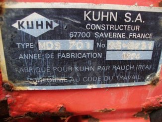 Distributeur d'engrais Kuhn MDS 701 - 4