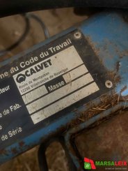 Pailleuse Calvet DP 180 - 7