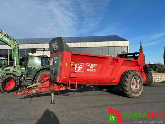 Épandeur à fumier Gilibert Helix 7 - 1